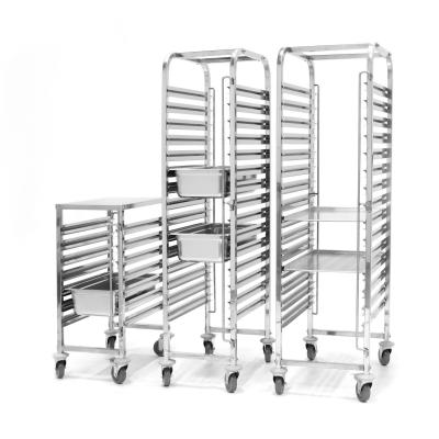 Vozík na GN nádoby - 7 x GN 1/1, HENDI, Profi Line, 445x615x(H)945mm | 810668